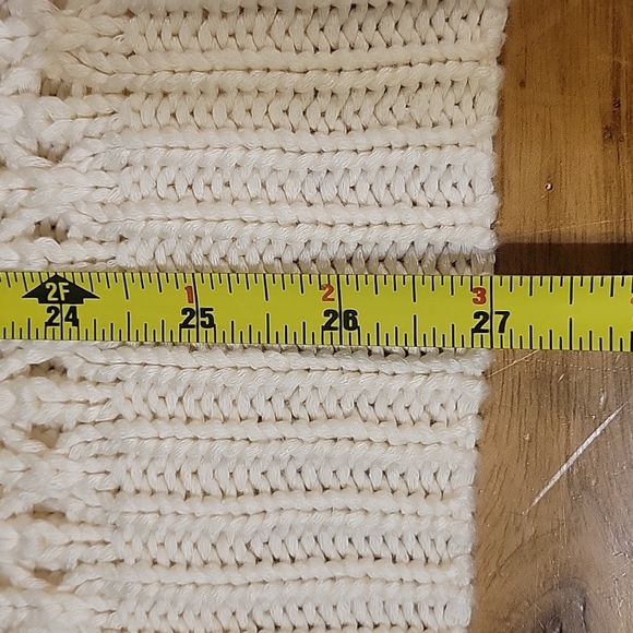 Women's XL beautiful loose knit heavyweight sweater - Picture 5 of 7